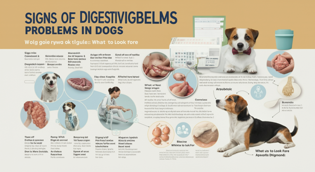 Signs of Digestive Problems in Dogs