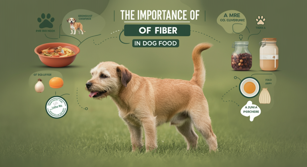 The Importance of Fiber in Dog Food: A Key Ingredient