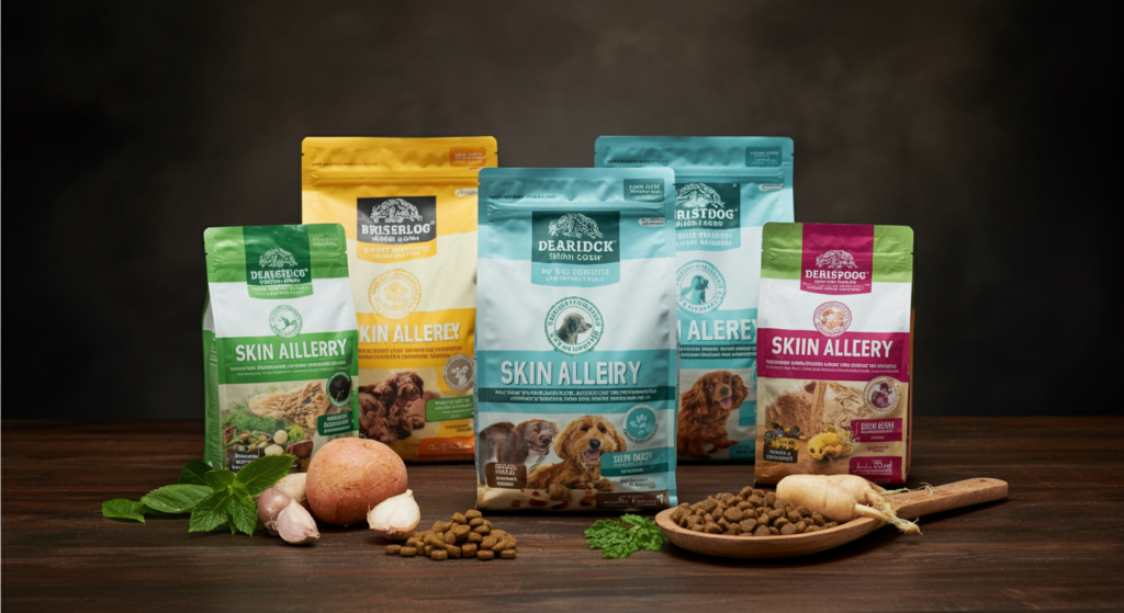 Best Dog Food for Skin Allergies: Soothing Itchy Skin and Promoting a Healthy Coat