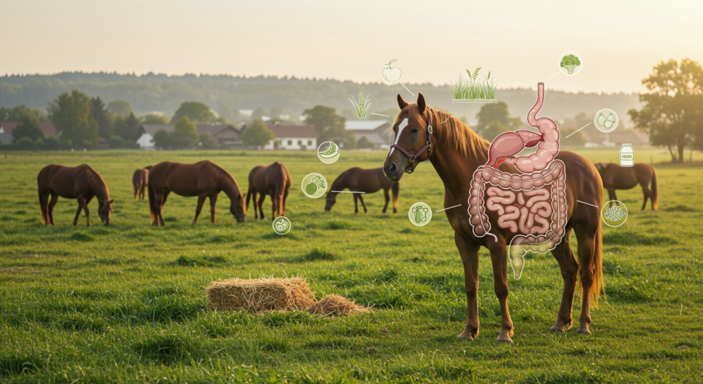 Horse Digestive System 101: How it Works & Common Problems