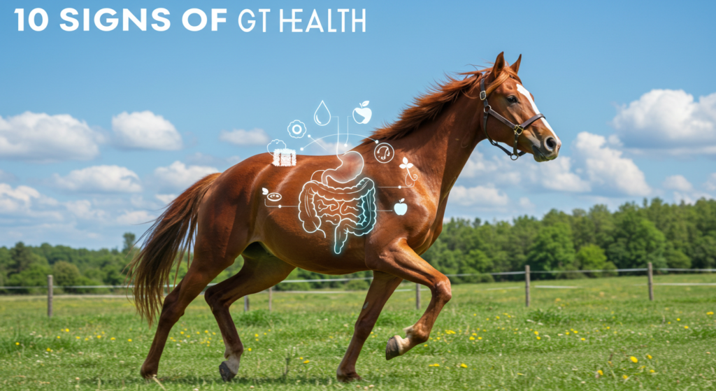 Is Your Horse's Digestive System Happy? 10 Signs of Gut Health