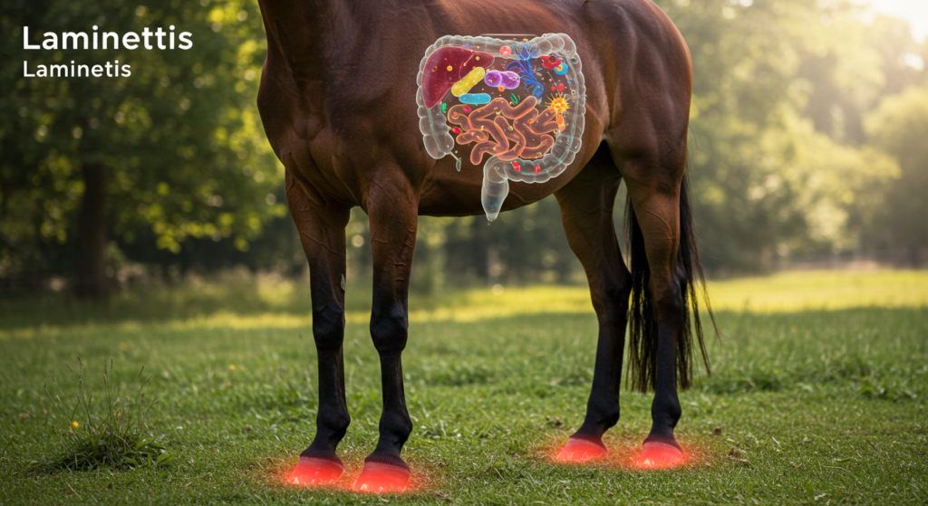 Laminitis and Gut Health: Understanding the Connection in Horses