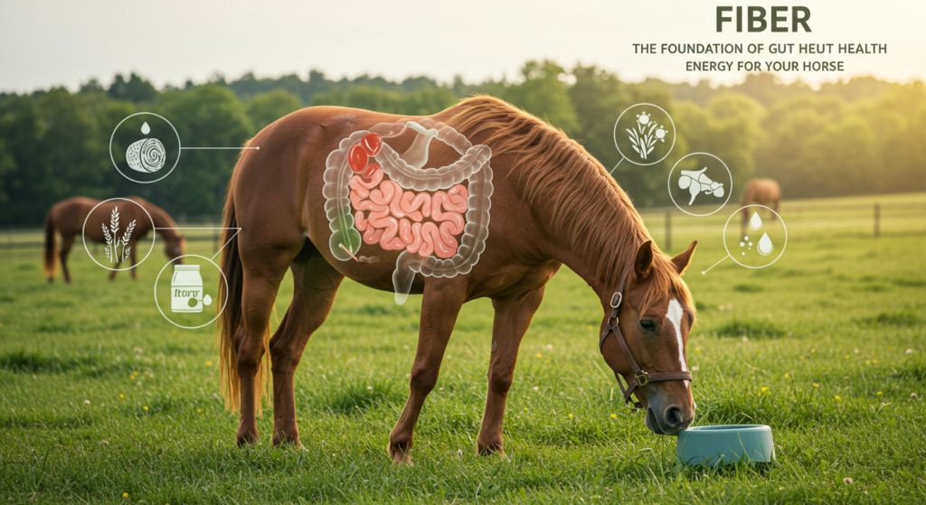 Fiber for Horses: Why It's Essential for Digestive Health and Well-being