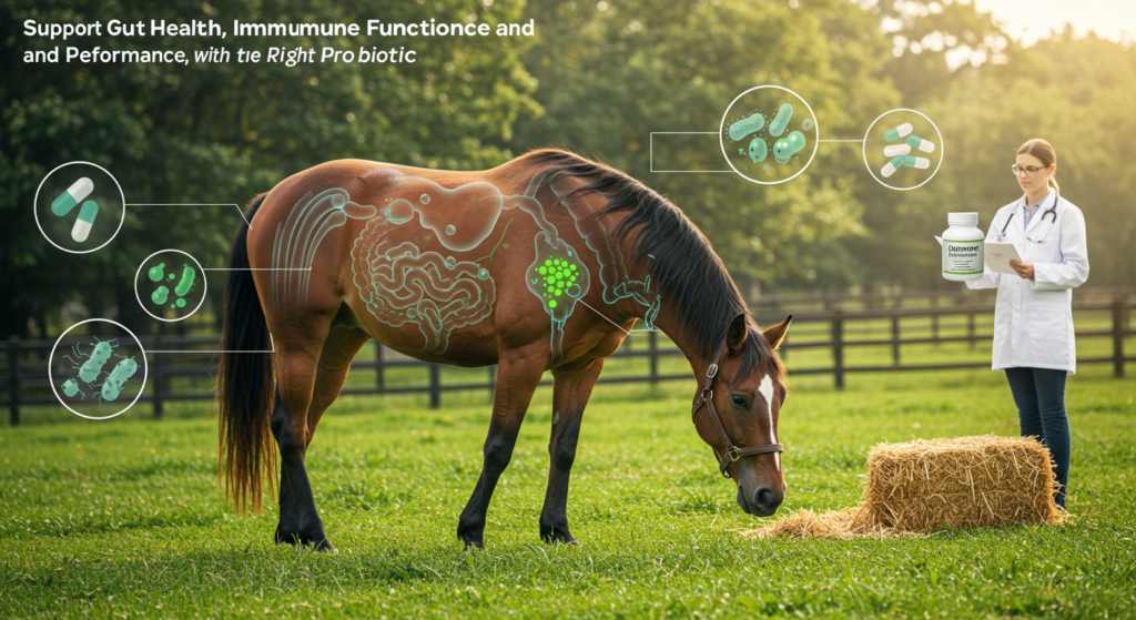 Probiotics for Horses: Benefits, Uses, and Choosing the Right Supplement